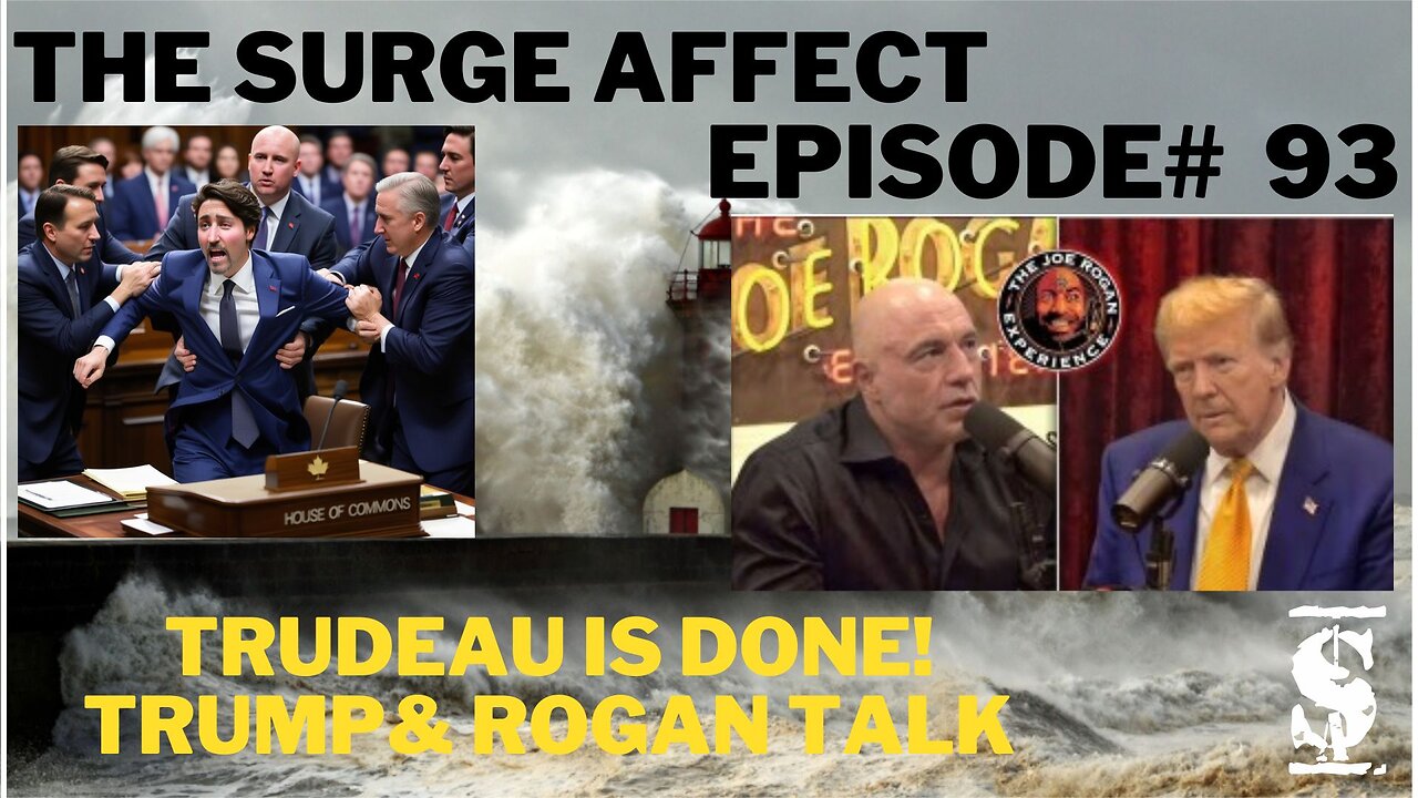 Trudeau is Done! Trump &amp; Rogan talk Episode # 93