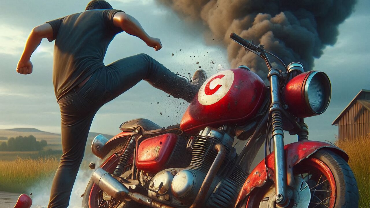 2024 Crappy-Cycle 2000 - AI Motorcycle Commercial