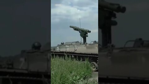 Russian self-propelled ATGM "Chrysanthemum-S" in the Kherson region