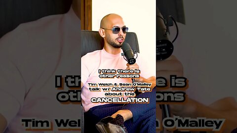 Andrew Tate Suga Sean Tim Welch talk his BAN