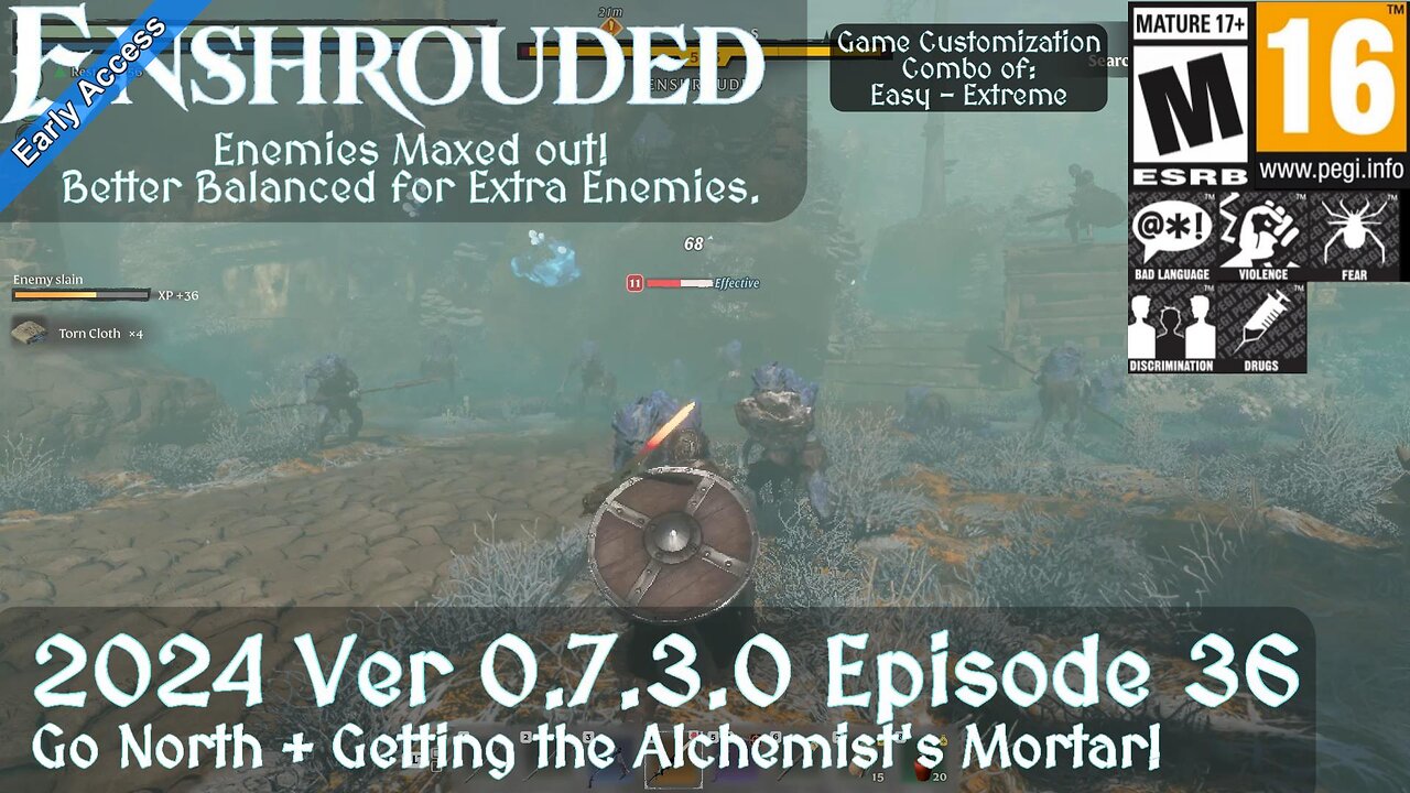 Enshrouded (2024 Episode 36) Go North + Getting the Alchemist's Mortar!