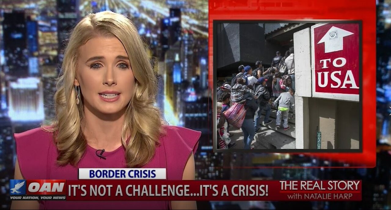 The Real Story - OANN Coverage of Border Crisis