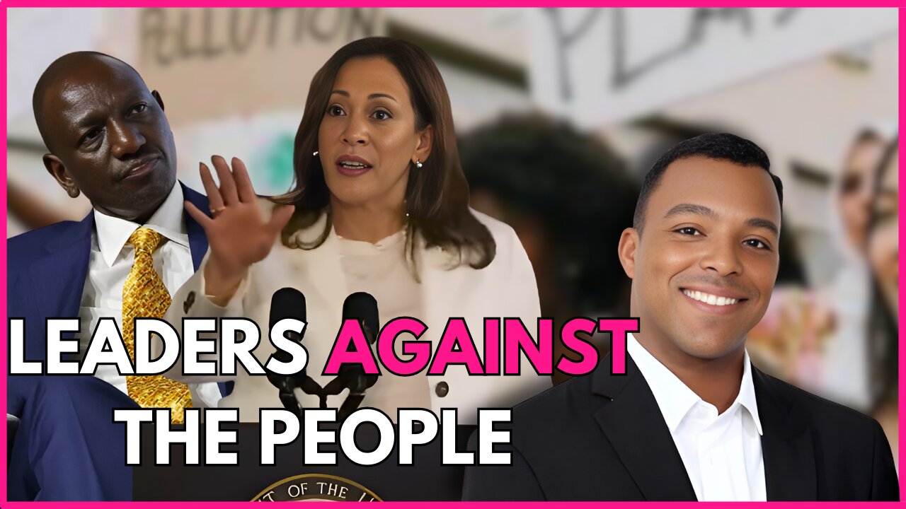 Kamala Harris & William Ruto: AGAINST the People, Dwayne Wong Omowale Joins!