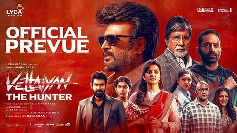 Vettaiyan The Hunter (Hindi) - Trailer | Rajinikanth | Amitabh Bachchan | T.J. Gnanavel | Anirudh