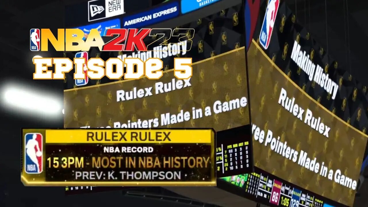 Most Threes in a Game - 2K23 MyCareer Episode 5