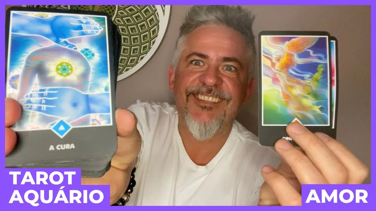 TAROT AQUÁRIO AMOR - A CURA ESTÁ NO NOVO! DEIXE O PASSADO PARA TRÁS. Mensagem DIVÍNA