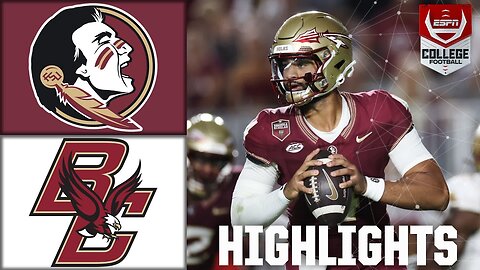 Florida State vs Boston College _ Full Game Highlights_2024