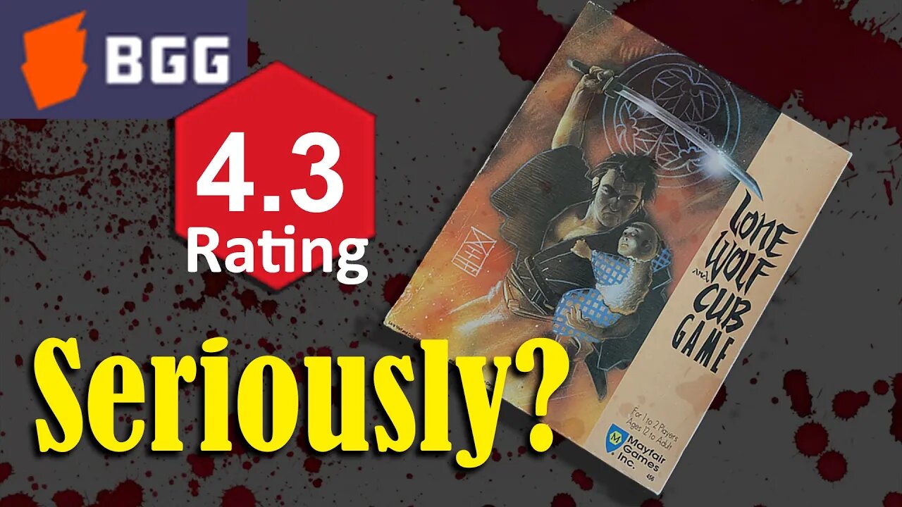 Lone Wolf and Cub Rating 4.3 - Seriously?!?