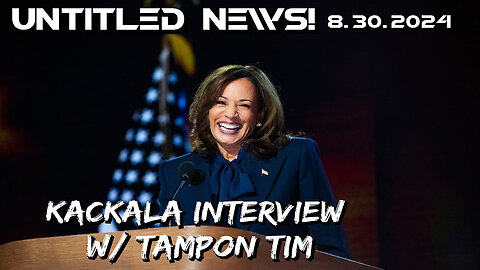 Kamala Harris 1st Interview w/Tampon Tim