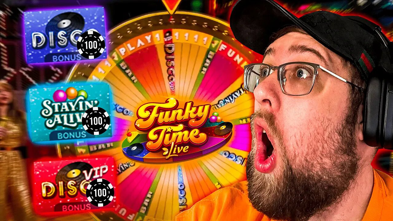 BIG BETS ON NEW FUNKY TIME LIVE GAME SHOW!