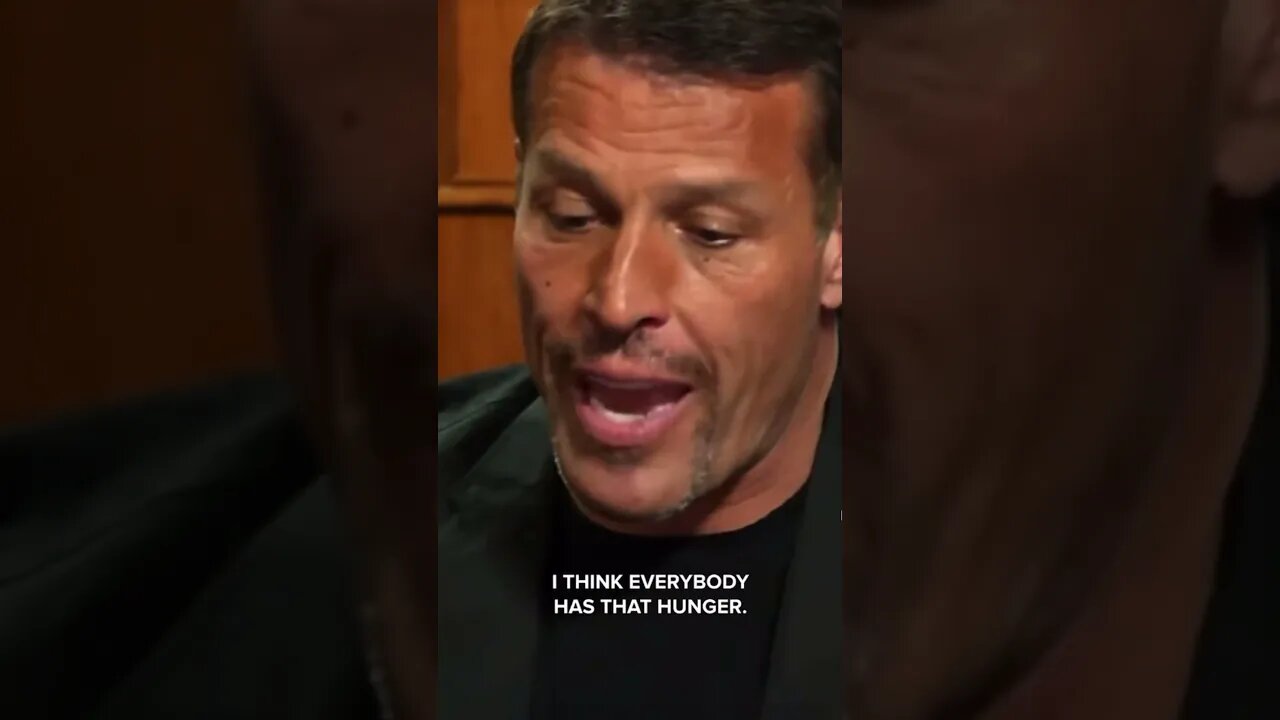 Hunger Defines All Your Success - Tony Robbins