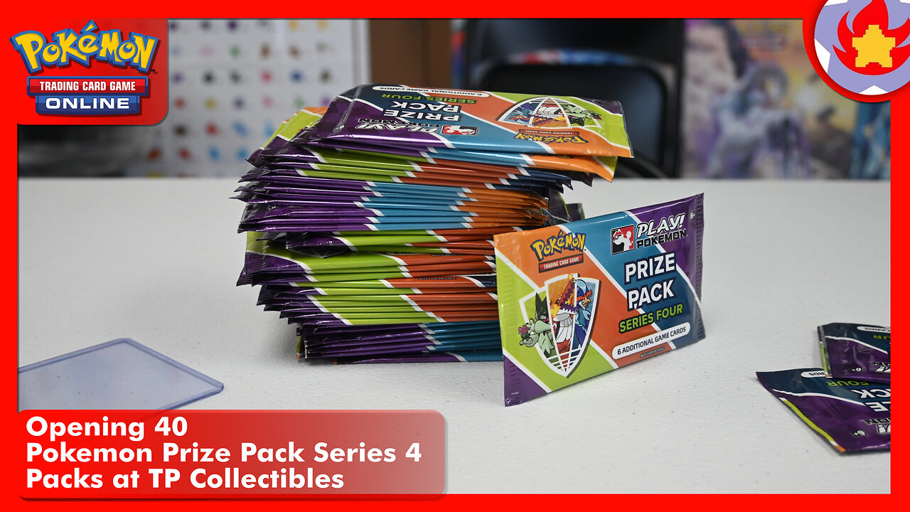 Opening 40 Pokemon Prize Pack Series 4 Packs at TP Collectibles | Pokemon TCG