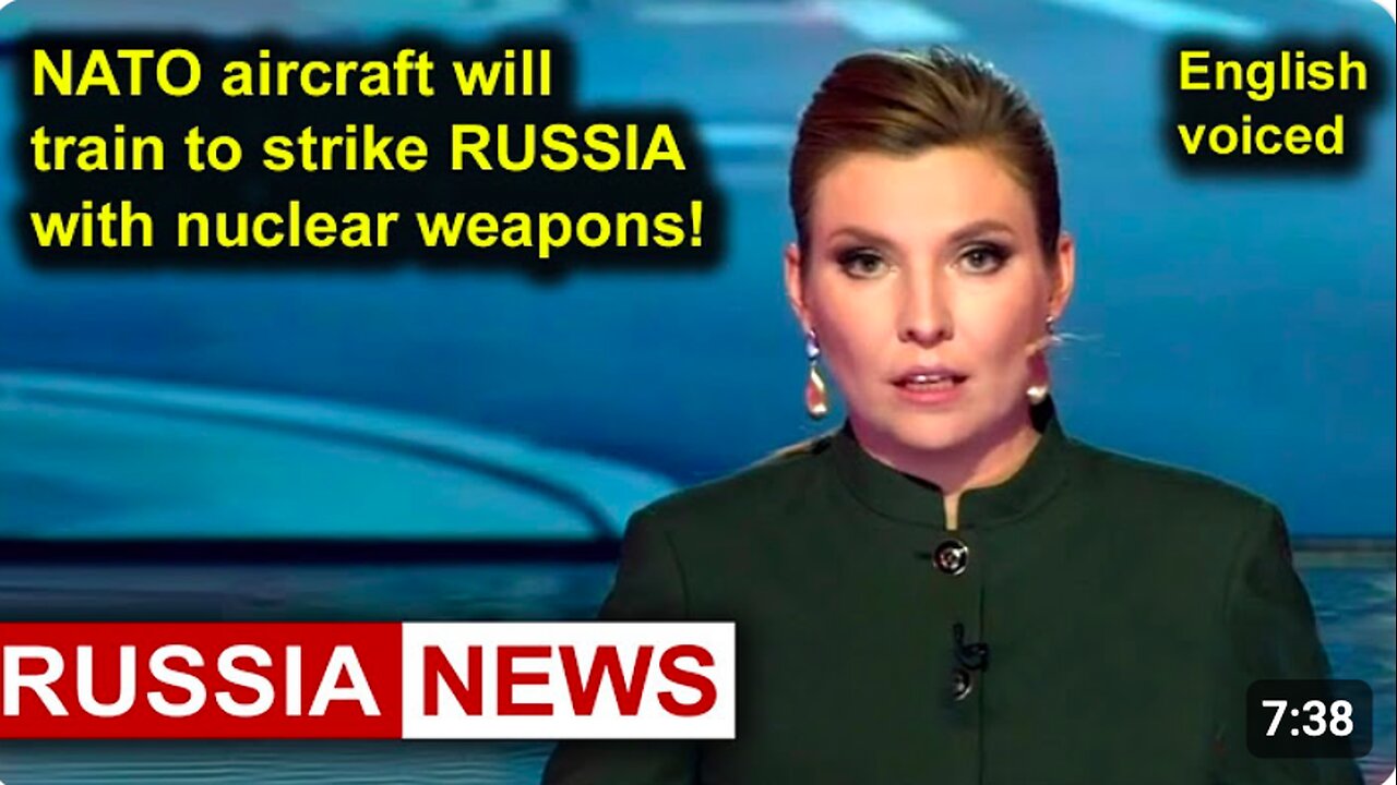 NATO aircraft will train to strike Russia with nuclear weapons!