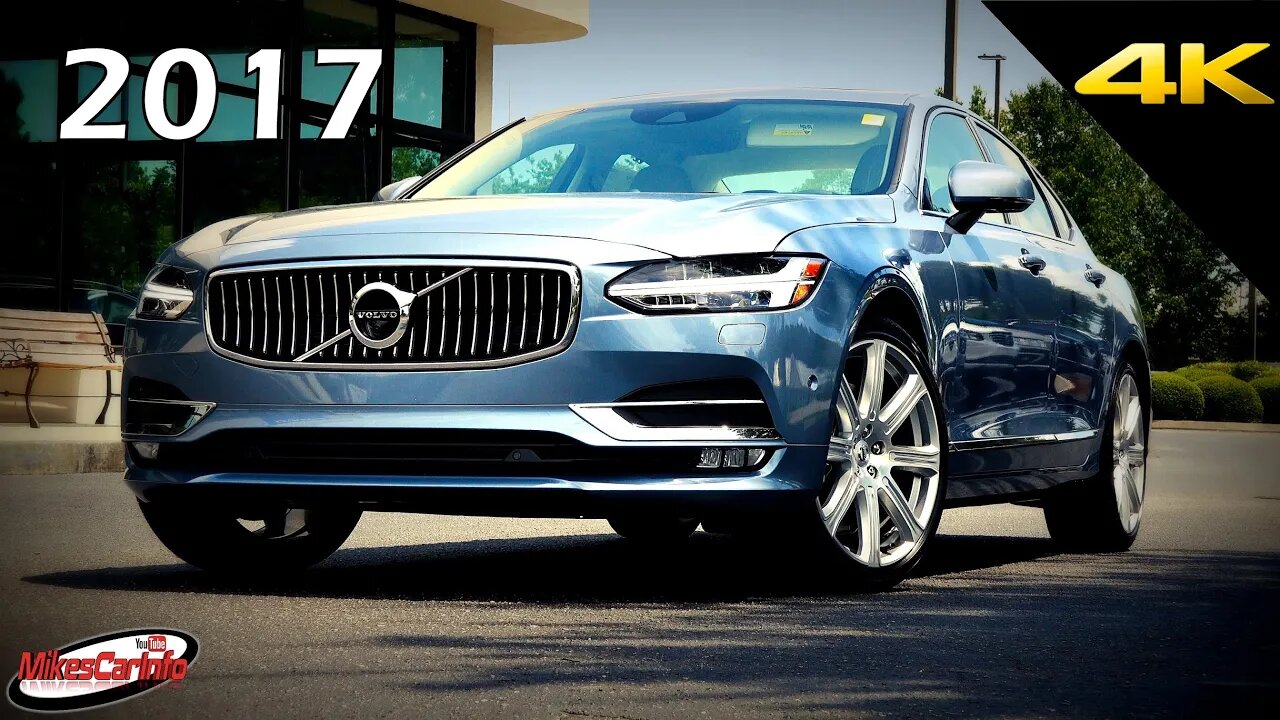 2017 Volvo S90 T6 Inscription - Ultimate In-Depth Look in 4K