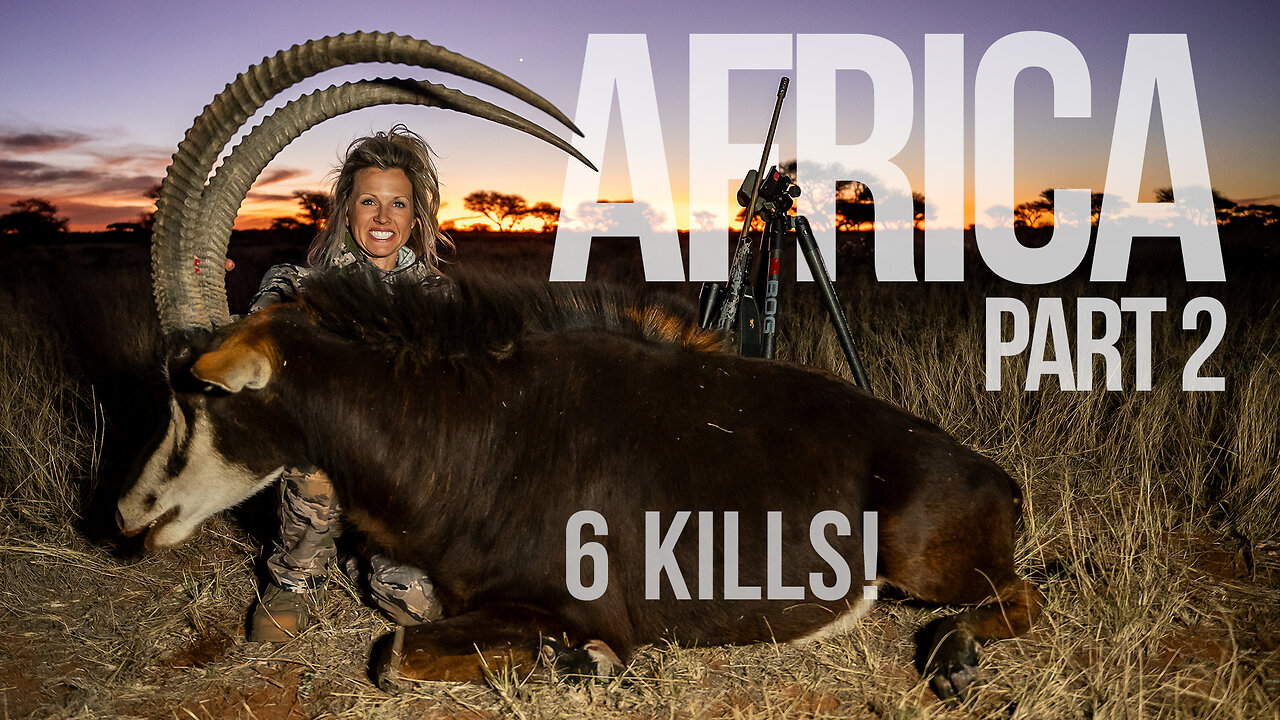 AFRICA Pt. 2 - Hunting Sable, Impala, Roan, Wildebeest, Oryx, and Kudu!