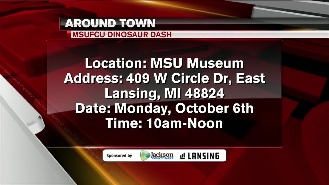 Around Town - MSUFCU Dinosaur Dash - 10/4/19