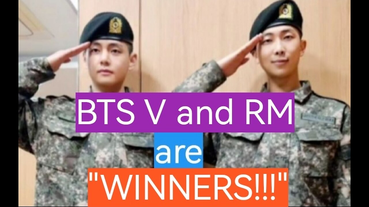 BTS V and RM "WIN" TOGETHER!!!