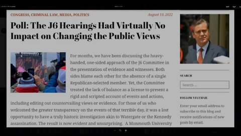 Jan. 6 Hearings Failed To Move The Needle of Public Opinion