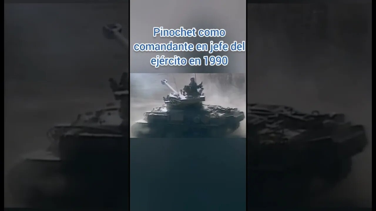 PINOCHET 1990 COMANDANTE EN JEFE DEL EJÉRCITO