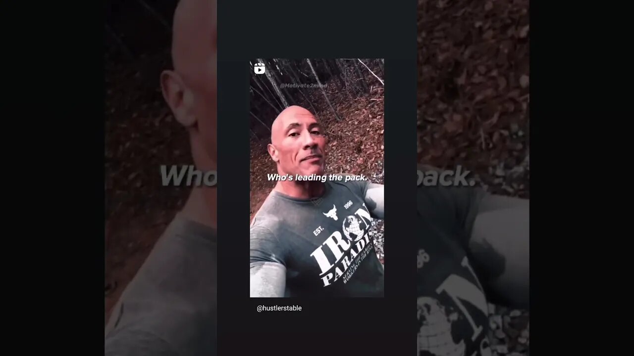 The Rock Motivation