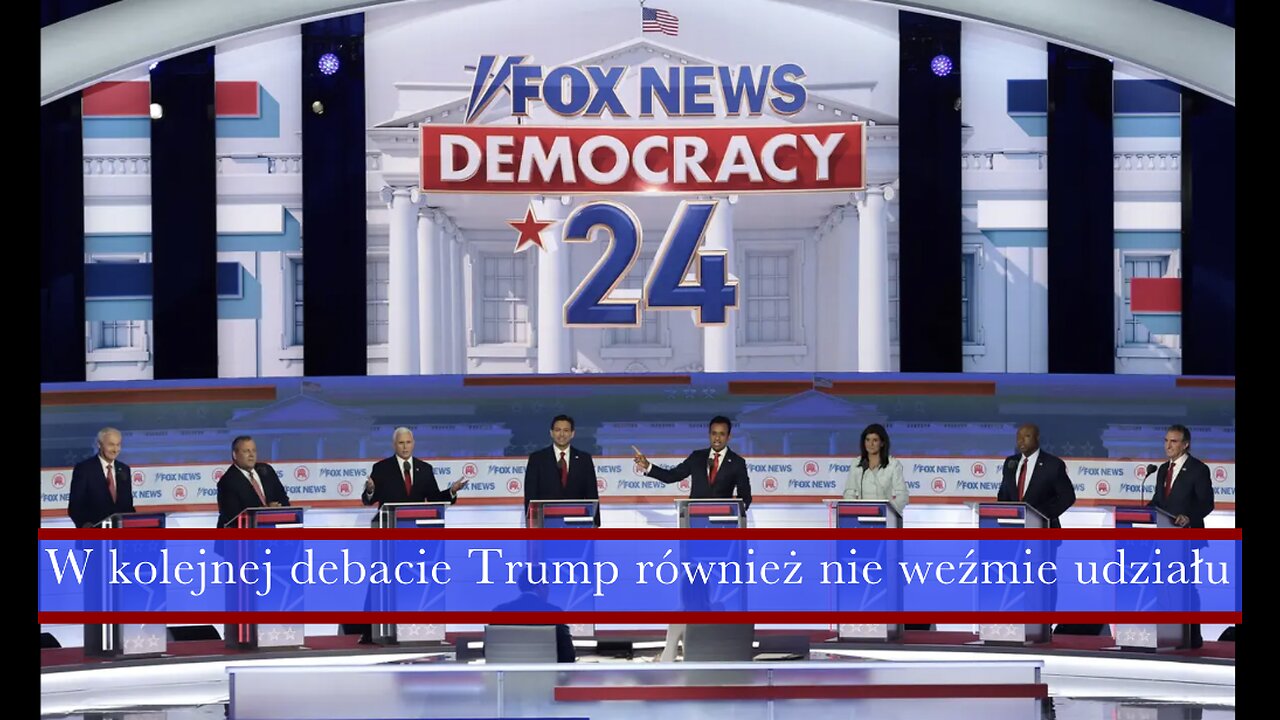 W kolejnej debacie Trump również nie weźmie udziału