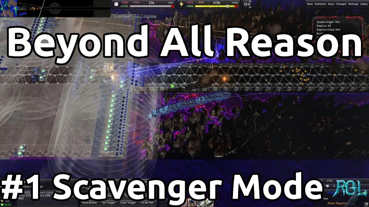 Beyond All Reason RTS Gameplay - Scavenger Mode - 1