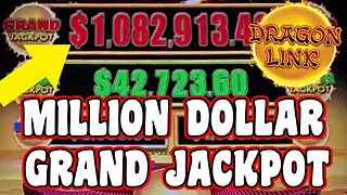 MILLION DOLLAR GRAND JACKPOT CHALLENGE! 💰 HIGH LIMIT DRAGON LINK SLOTS!