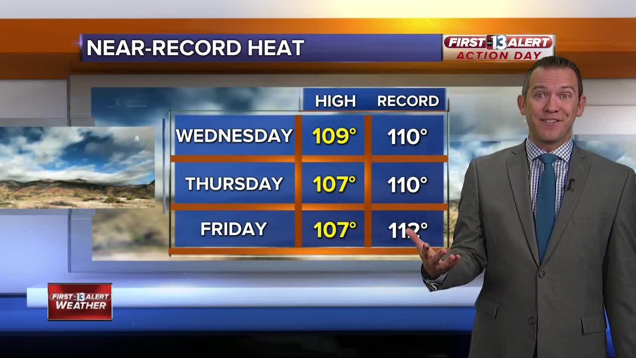 13 First Alert Las Vegas forecast updated August 28 morning