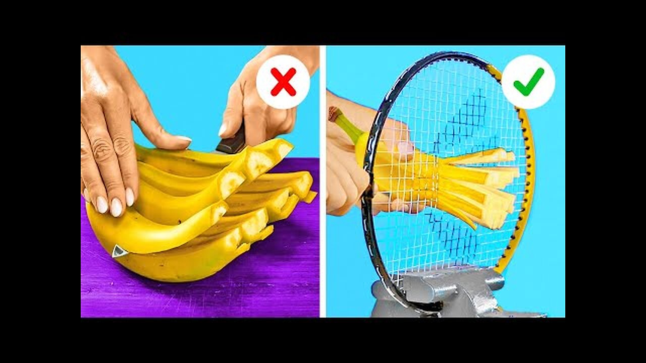 Effortless Peeling Tricks 🍏🍌 Quick & Clever Food Hacks You Need for Easy Prep!