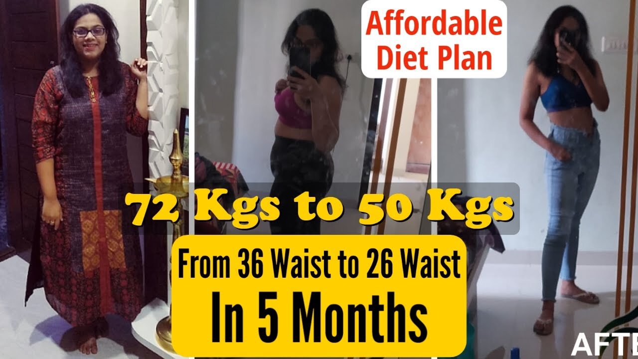 Affordable Diet Plan To Lose Weight Fast In Hindi | How I Lost 22 Kg and 10 Inches off My Waist