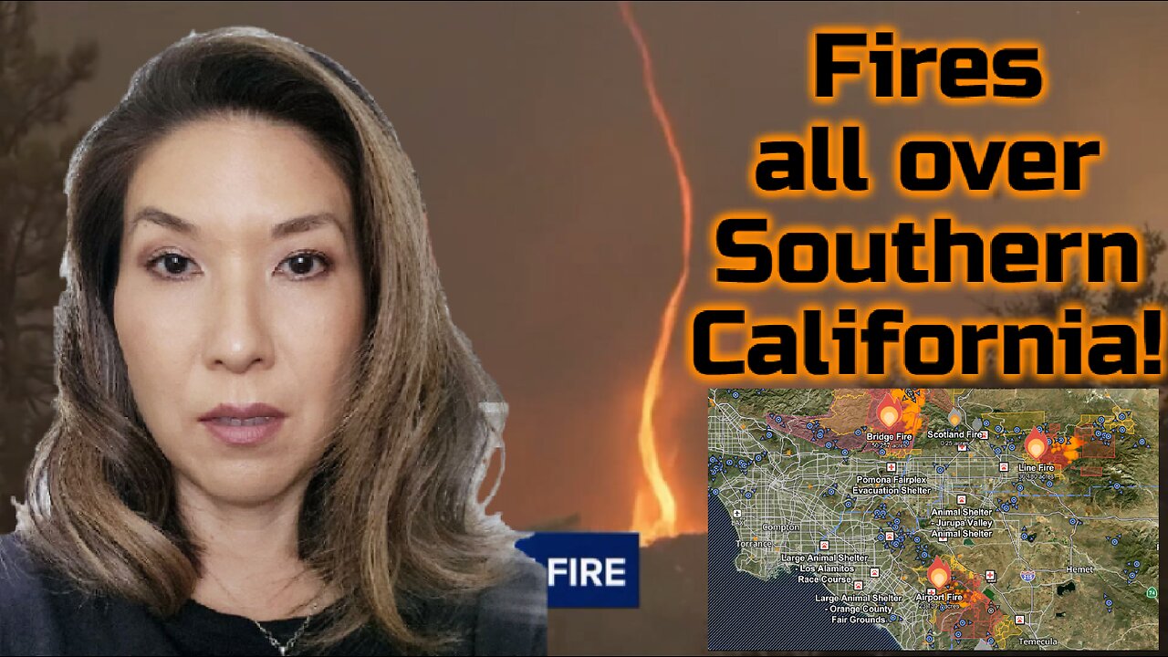 Los Angeles surrounded by fires!