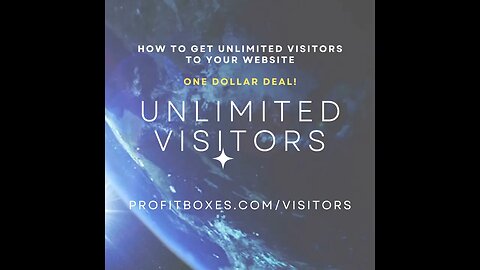 Unlimited Visitors 1 Dollar Deal #shorts