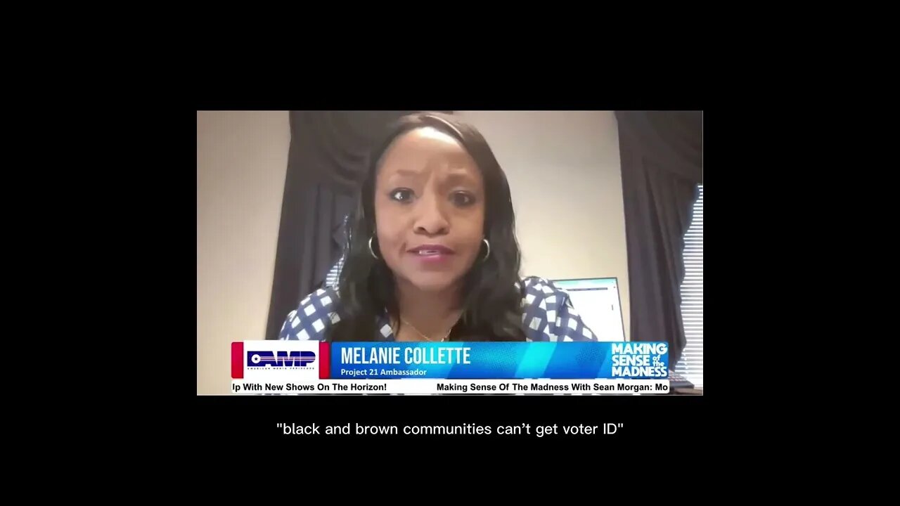 Melanie Collette: Voter ID Protects Black Votes