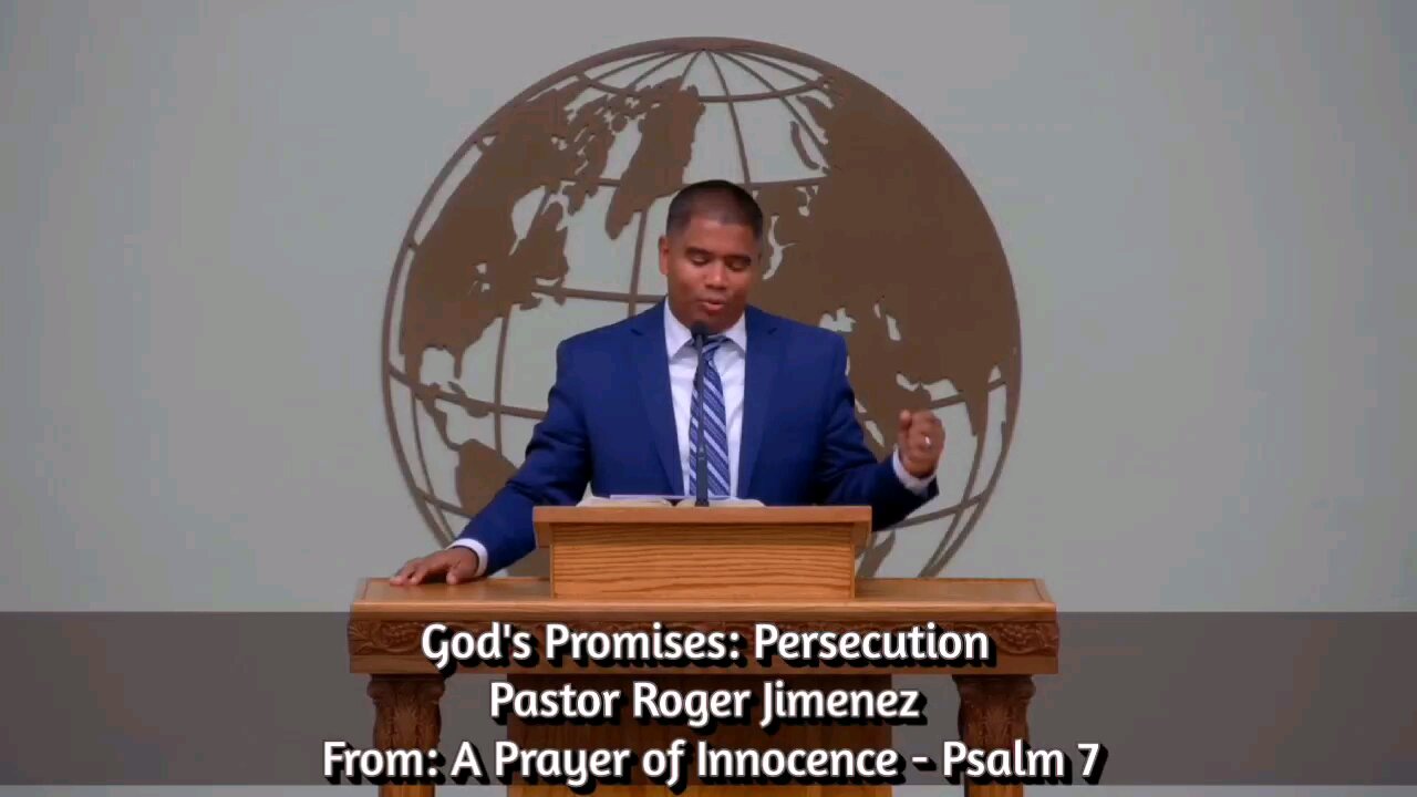 God's Promises: Persecution | Pastor Roger Jimenez