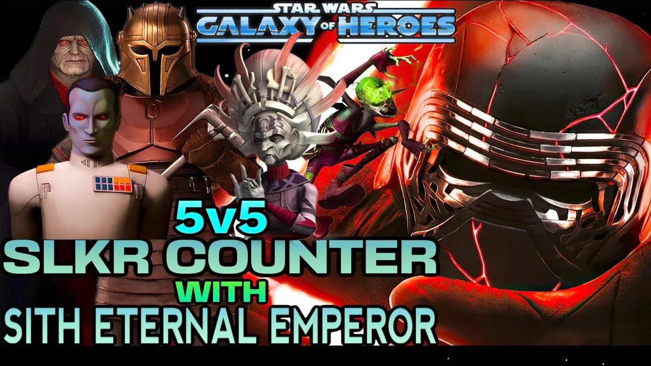 [5v5] SLKR COUNTER w/SEE + ARMORER SQUAD - SWGOH