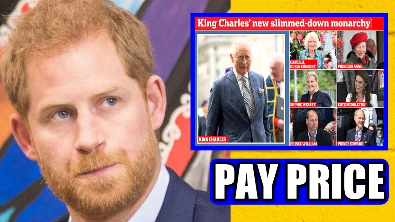 Harry RAGE WITH MADNESS As King Charles Finally CUT HIM OUT From Line Of Succession & SEIZE TITLES