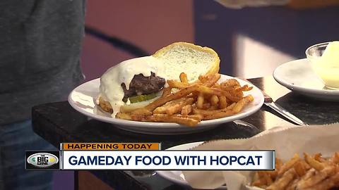 Game Day Food With HopCat