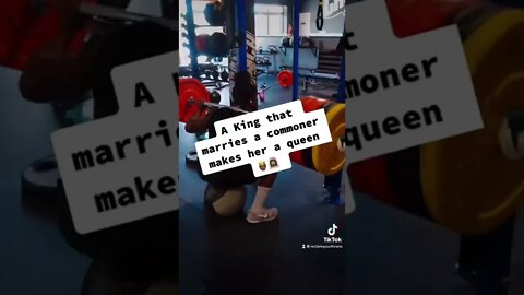 A king that Marry’s a woman makes her a queen. 👑