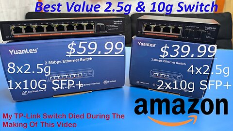 YuanLey Budget Unmanaged Switches. Better than expected. Initial overview, specs, and my thoughts.