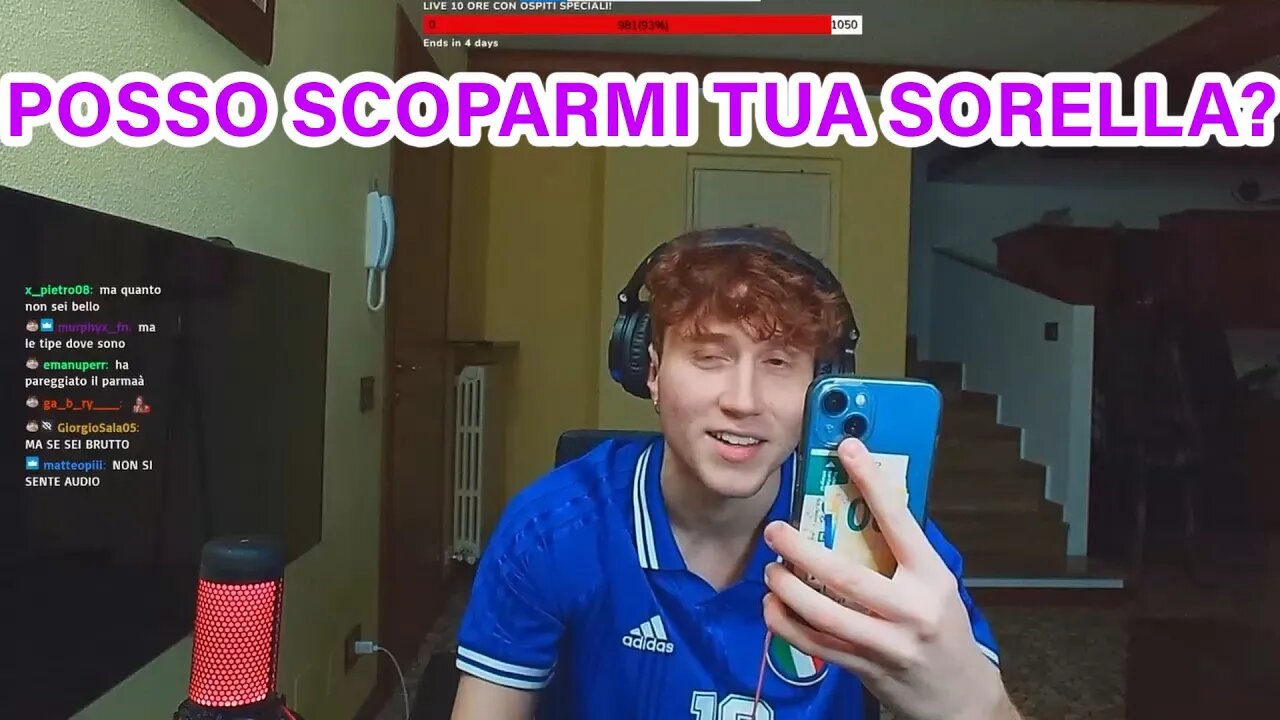 IL ROSSO SCRIVE AL FRATELLO DI YASMIN BARBIERI😂