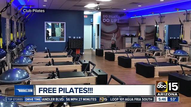 Try pilates for free at Club Pilates