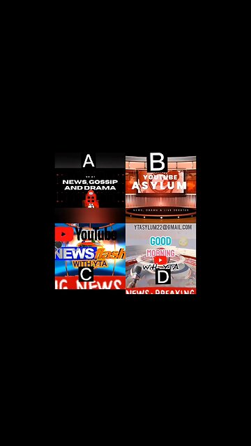 Which morning news start do yous prefer... I like B so pick A,B,C,D 🙏🙏.