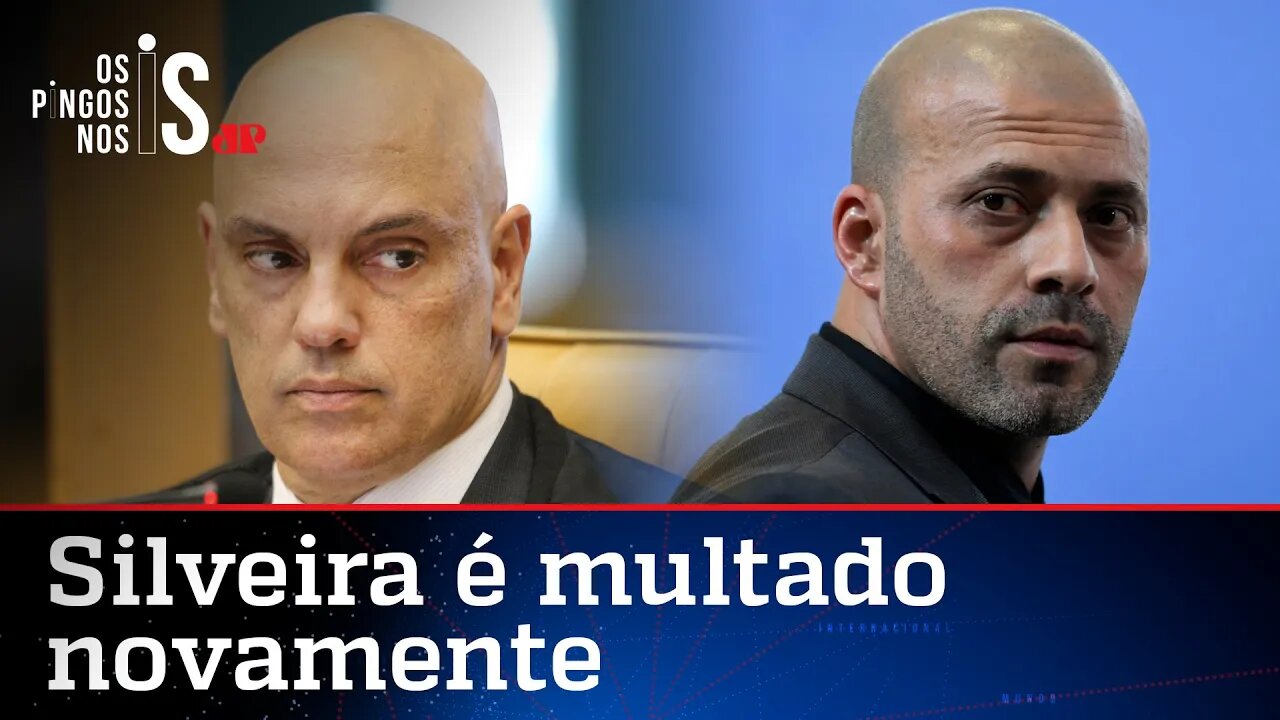 Alexandre de Moraes multa Daniel Silveira em R$ 2,6 milhões