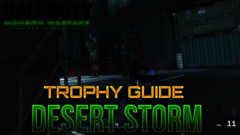Call of Duty Modern Warfare Remastered - Desert Storm Trophy (Desert Eagle on Crew Expendable)