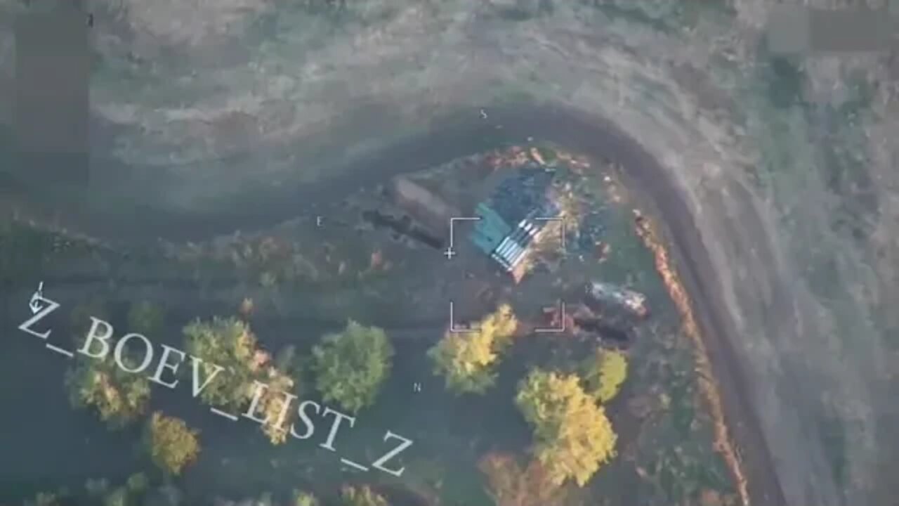 Watch Russian Lancet drone destroy Ukrainian Air Defense in Zaporozhe.