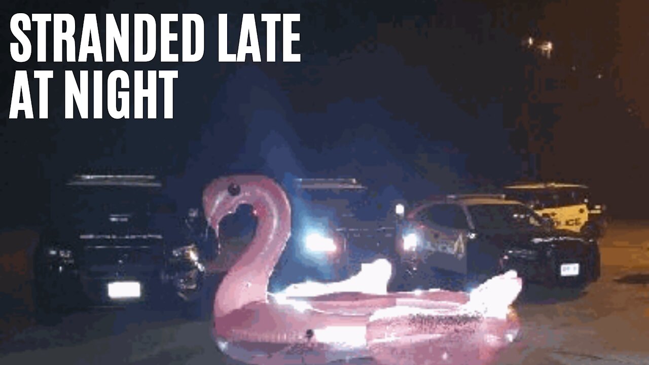 3 People Got Stranded On A Flamingo In Lake Ontario & Had To Be Rescued