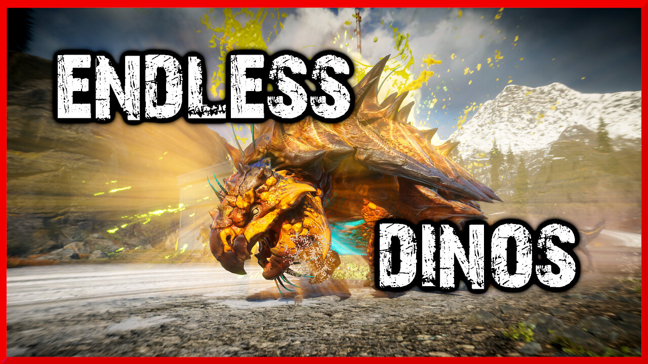 Dinosaur HORDE! NEW Second Extinction Horde Mode Gameplay!