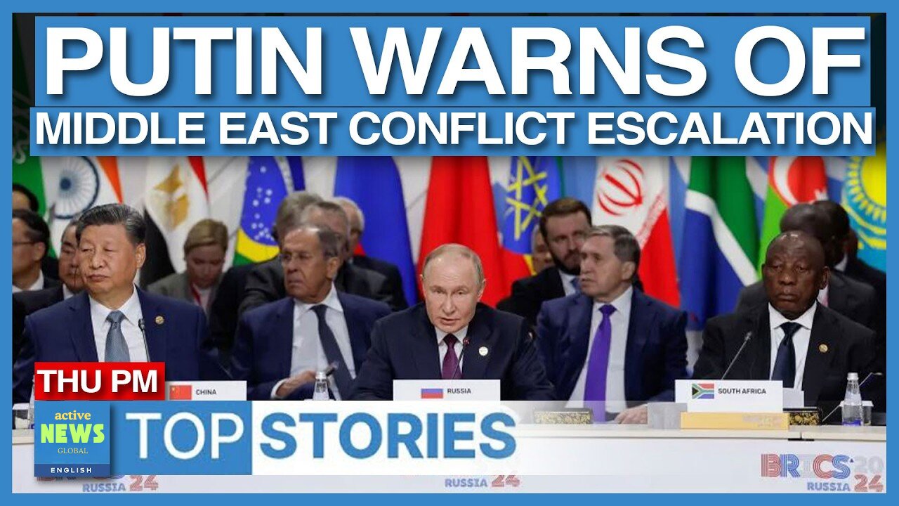 Putin WARNS of WW3 in Middle East Crisis | Blinken Explores New Options | Active News Global