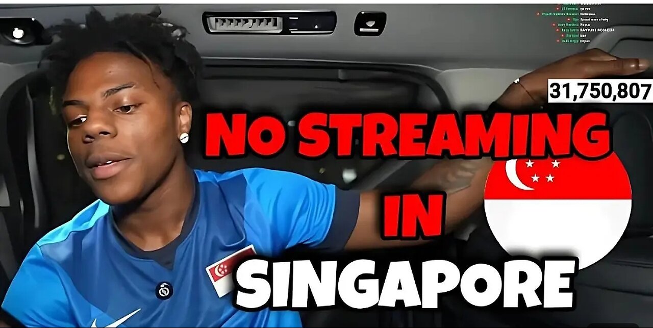 Why IShowSpeed Was BANNED from Streaming in Singapore