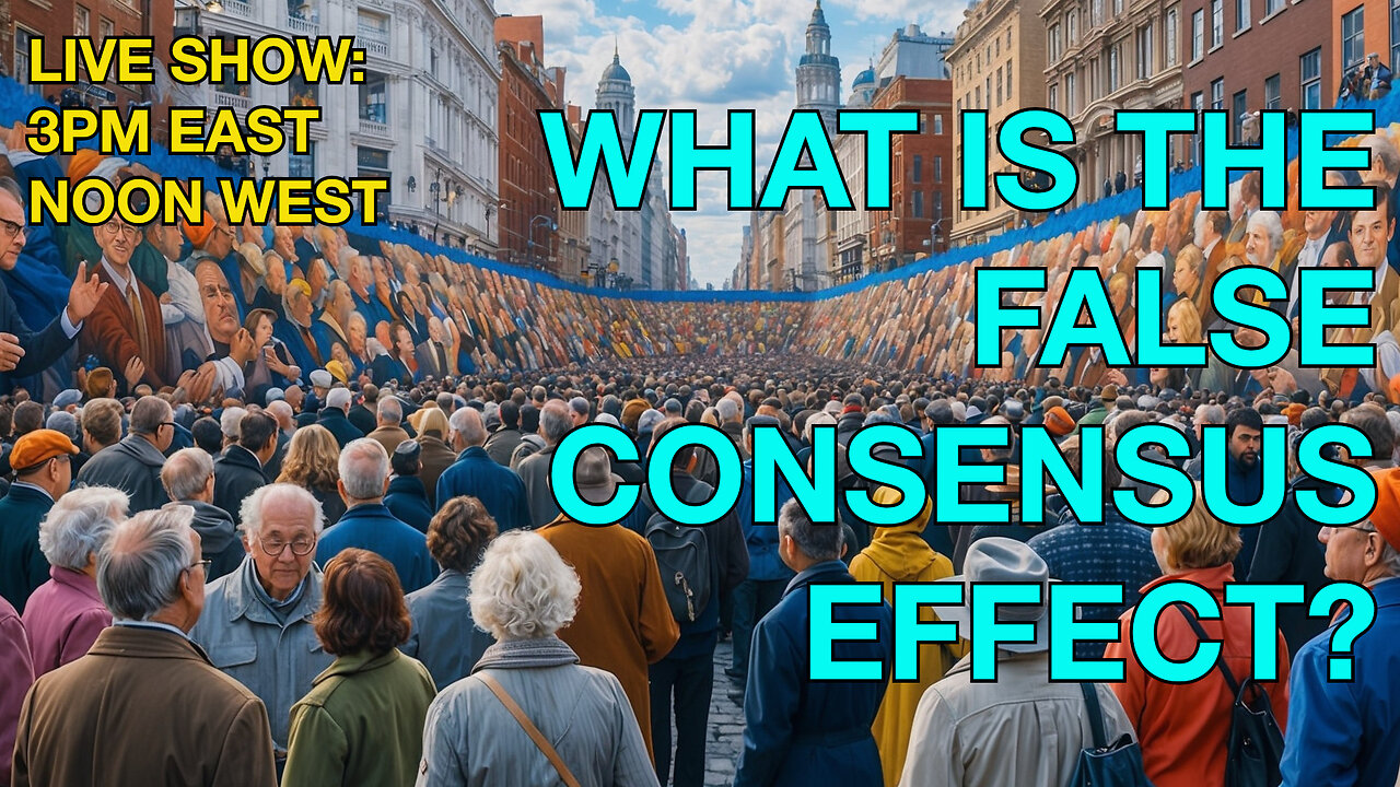 What Is The False Consensus Effect? ☕ 🔥 #bigidea #psychology